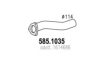 ASSO 585.1035 Exhaust Pipe